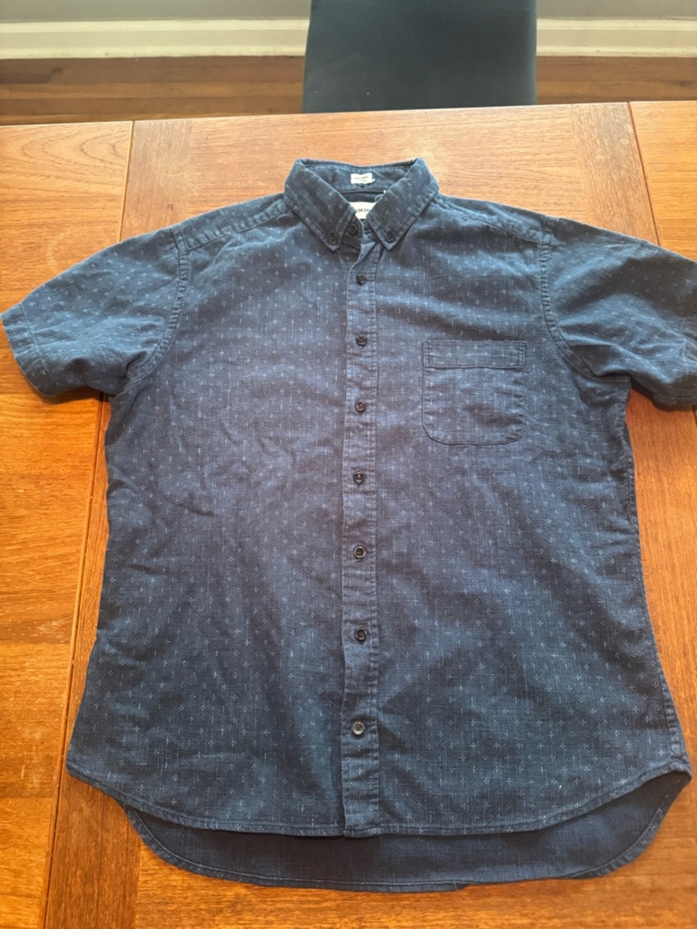 Taylor Stitch Short Sleeve Jack Shirt in Star Indigo - Picture 1 of 6